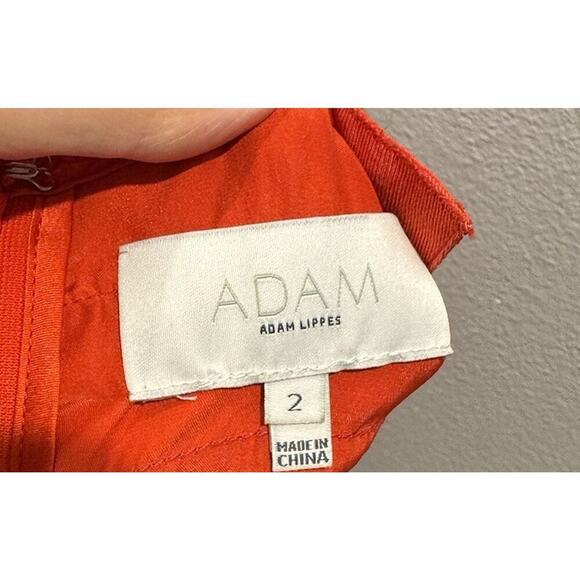 Adam Lippes Size 2 Layered Colorful Silk Top Fairy Purple Red Fairy Boho READ - Picture 4 of 7